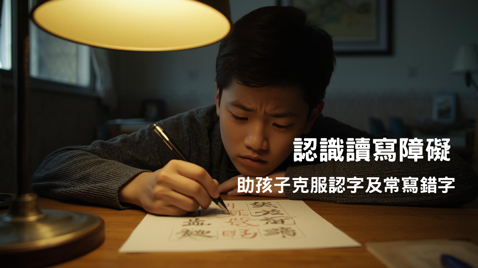 認識讀寫障礙︱助孩子克服認字慢及常寫錯字
