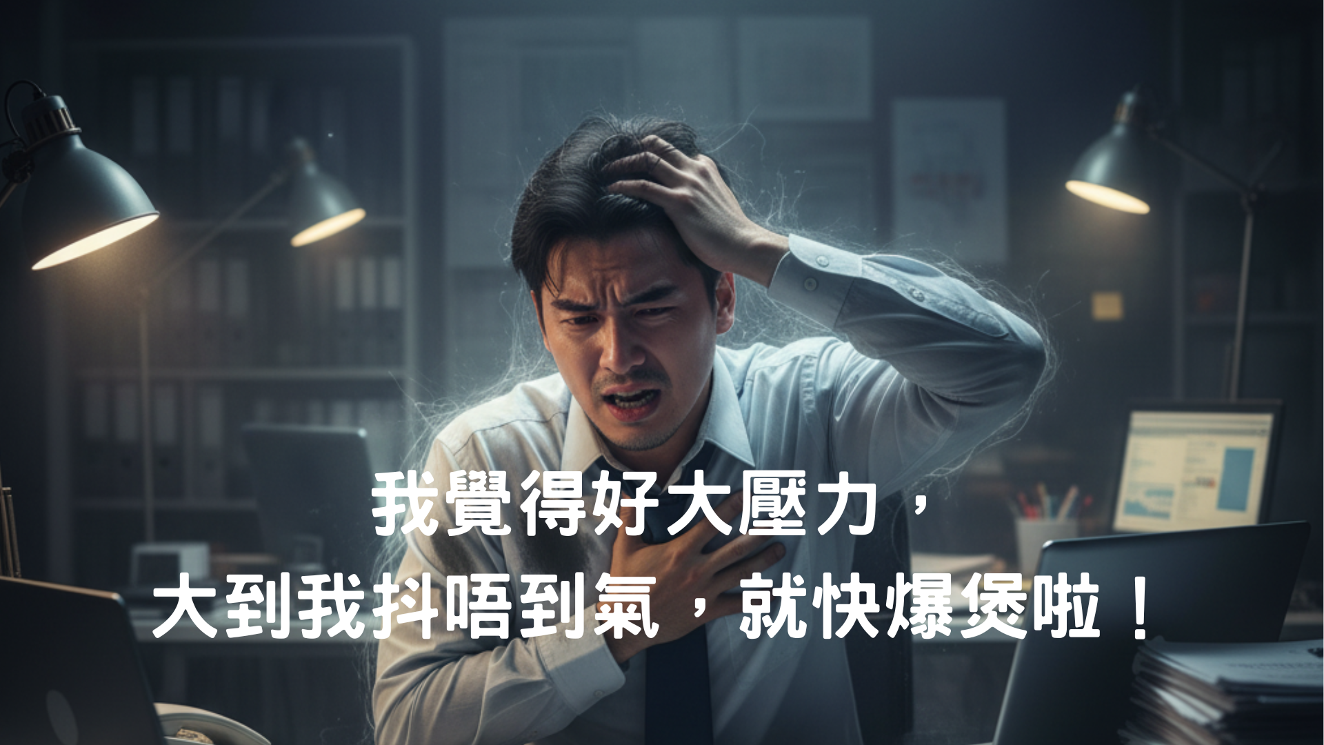 壓力大到快爆煲？專家教你認識與管理壓力