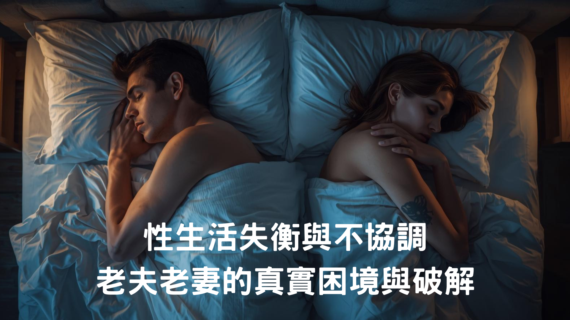 性生活失衡與不協調 - 老夫老妻的真實困境與破解