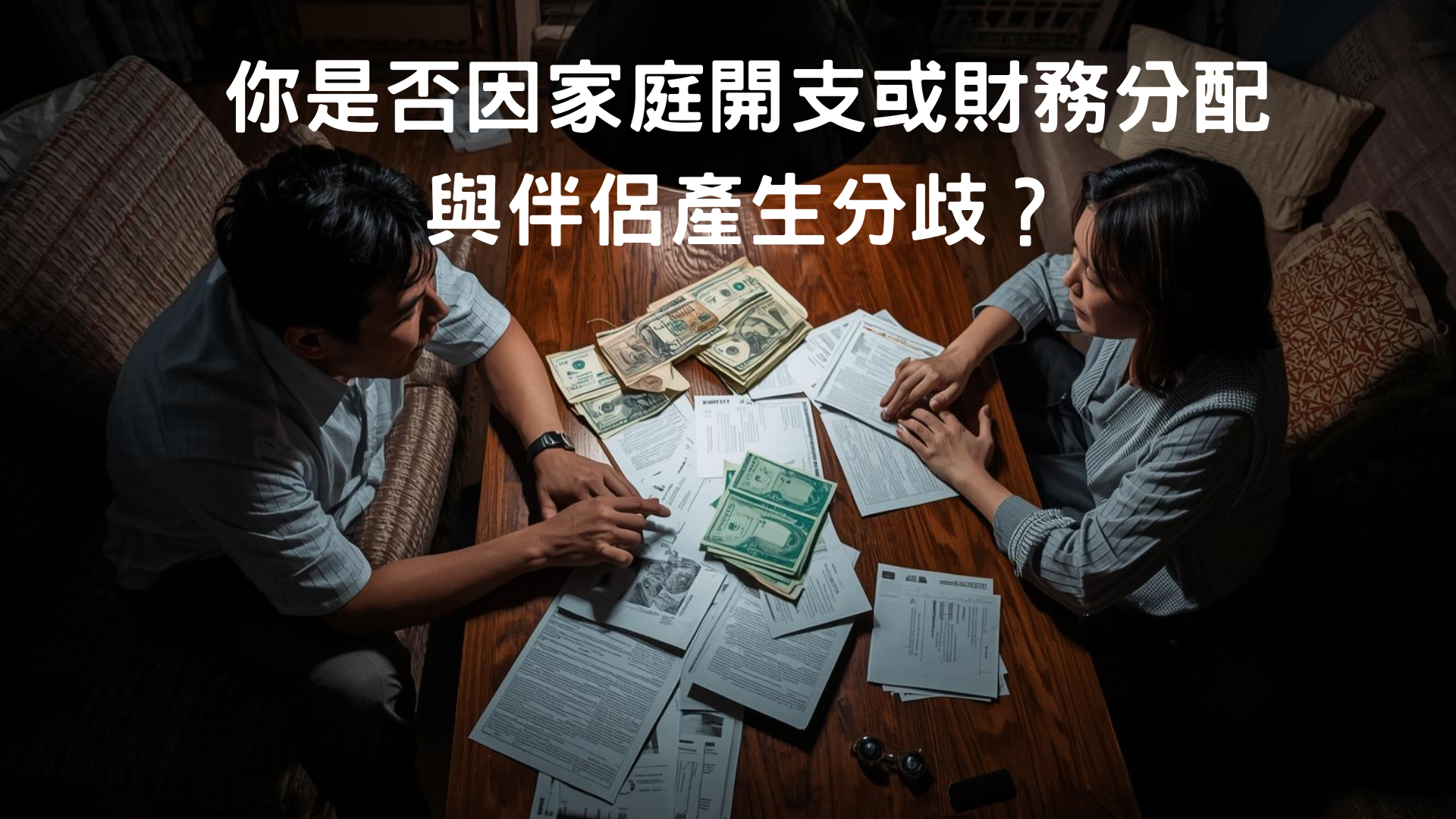 財務分配與家庭開支分歧 - 夫妻因錢吵架的常見困境與解決方法